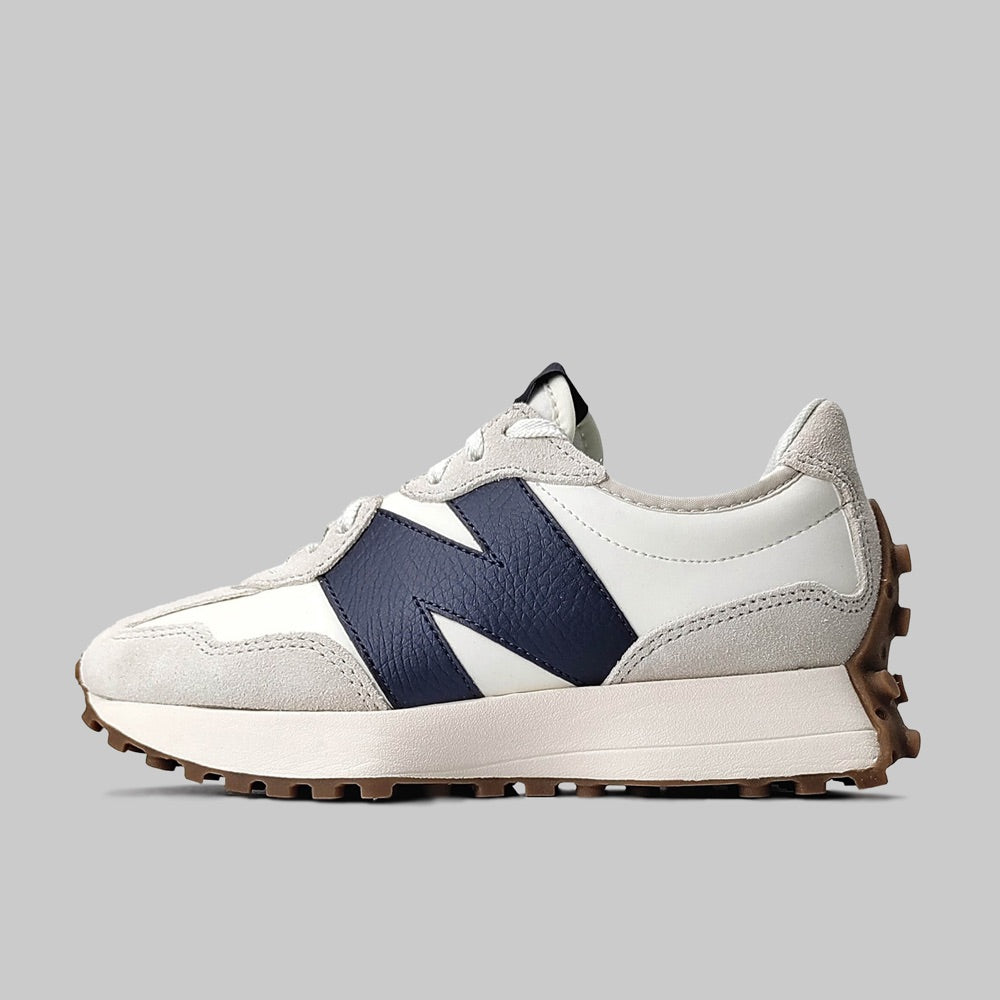 New Balance 327 Blanco/ Azul