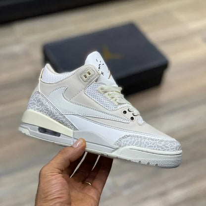 Jordan retro 3 black x travis scott