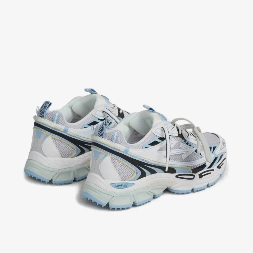 Off-White Be Right Back |Blanco y Azul claro