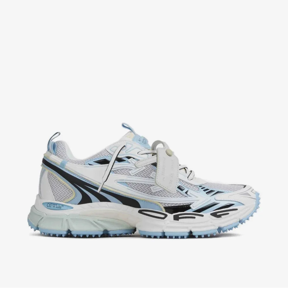 Off-White Be Right Back |Blanco y Azul claro