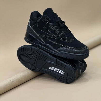 Jordan retro 3 black x travis scott