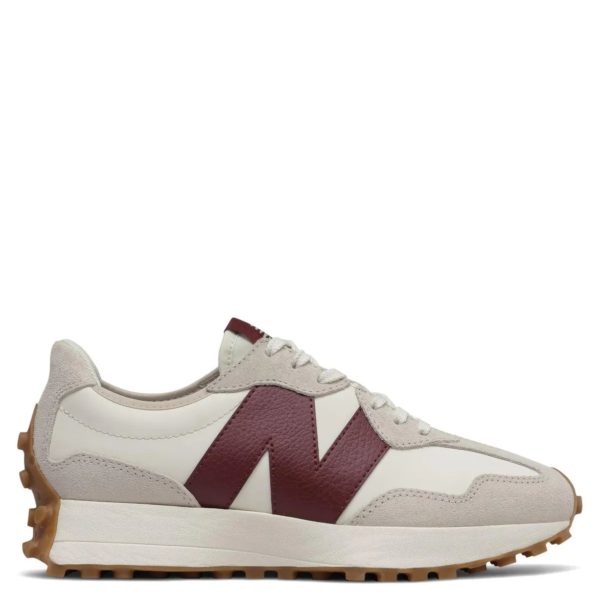 New Balance 327 Blanco/Vino