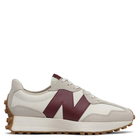 New Balance 327 Blanco/Vino